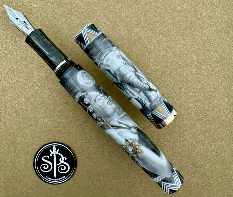 Harmony hand-painted fountain pen