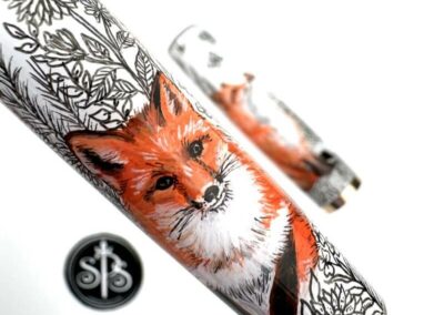 The Fox and The Butterfly fountain pen