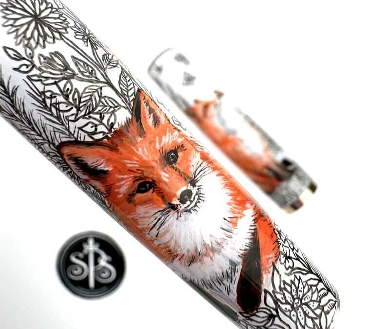 The Fox and The Butterfly fountain pen