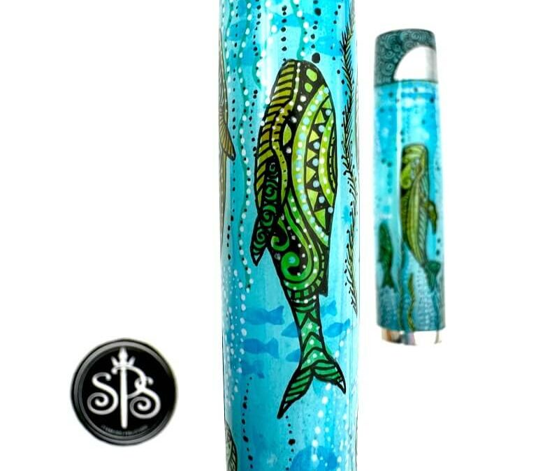 Ocean Dreamland hand-painted fountain pen