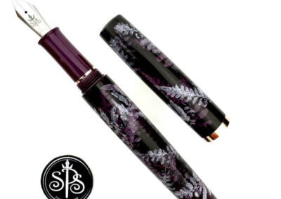 Romantic Ferns Painted Fountain Pen