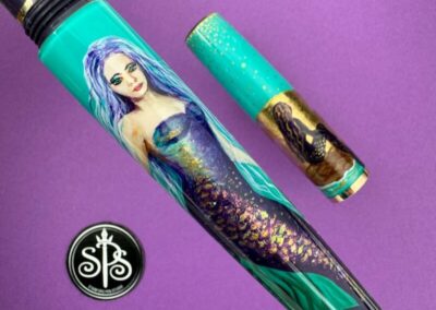 Mermaid hand-painted fountain pen