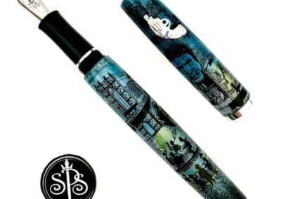 Copacabana – part of The Mob series of painted fountain pens