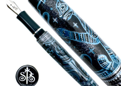 Bindi Cats hand-painted fountain pen